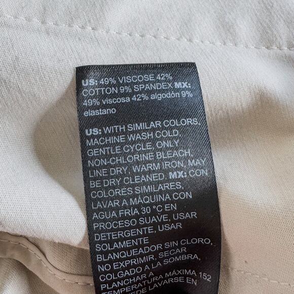 White House Black Market, Pearl Dust Cropped Utility Jacket-Women’s Size X-Small - Picture 12 of 13